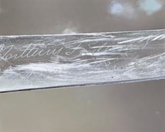 Vintage J Marttiini Fillet Knife 14.5 in long in sheath