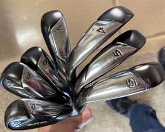 TaylorMade Burner 2.0 Irons 4-9 PW & AW Iron Set Golf Clubs