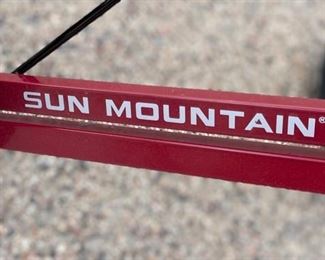 Sun Mountain Speed Cart V1 Folding Push Golf Cart