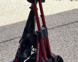 Sun Mountain Speed Cart V1 Folding Push Golf Cart