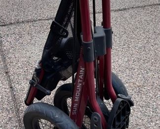 Sun Mountain Speed Cart V1 Folding Push Golf Cart