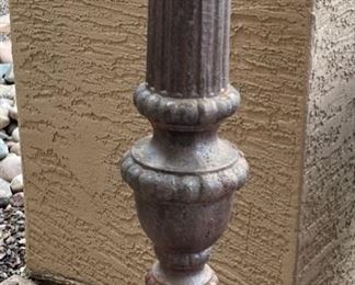 4.5ft Cast Iron Candle Stand 56 in high