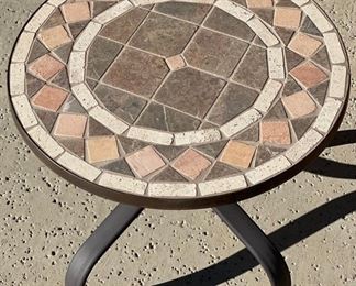 Tile Top Patio Table