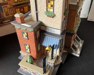 AS-IS Dept. 56 5th Avenue Shoppes Christmas in the City Department #56.59212 in Original Box 8 x 10.5 x 6.5in HxWxD