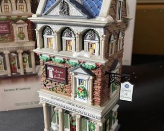 Dept. 56 Gardens of Santorini Christmas in the City Series Department #56.59239 in Original Box 9 x 4 x 3.25in HxWxD