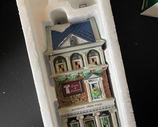 Dept. 56 Gardens of Santorini Christmas in the City Series Department #56.59239 in Original Box 9 x 4 x 3.25in HxWxD
