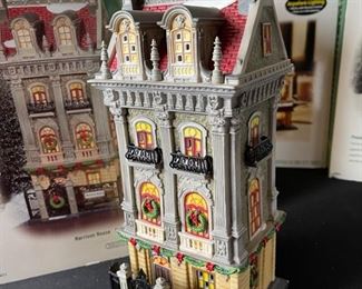 Dept. 56 Harrison House Christmas in the City Series Department #56.59211 in Original Box 11.25x4.5x 4.25in HxWxD