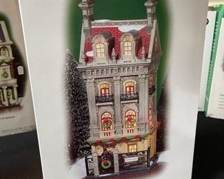 Dept. 56 Harrison House Christmas in the City Series Department #56.59211 in Original Box 11.25x4.5x 4.25in HxWxD