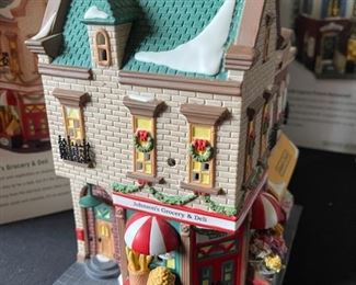 Dept. 56 Johnson’s Grocery & Deli Christmas in the City Series Department #56.58886 in Original Box 9 x 7.25 x 6in HxWxD