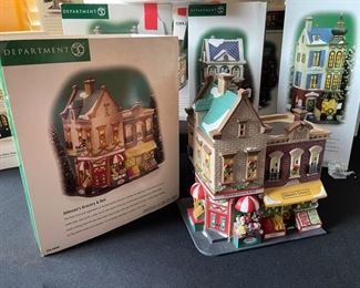 Dept. 56 Johnson’s Grocery & Deli Christmas in the City Series Department #56.58886 in Original Box 9 x 7.25 x 6in HxWxD