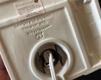 Dept. 56 Paramount Hotel Christmas in the City Series Department #56.58911 in Original Box 13 x 6 x 5.5in HxWxD