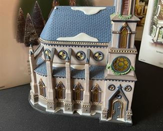 Dept. 56 Christmas in the City Series Old Trinity Church Department #56.58940 in Original Box 11 x 5.5 x 8.5in HxWxD