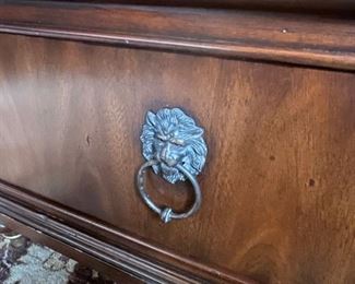 Thomasville Ernest Hemingway Shelf Unit 4-Tier Bookshelf with drawer #1 72.25 x 25.75 x 14in HxWxD