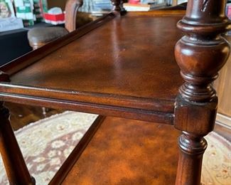 Thomasville Ernest Hemingway Shelf Unit 4-Tier Bookshelf with drawer #1 72.25 x 25.75 x 14in HxWxD