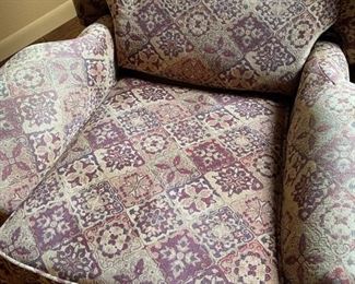 #2 La-Z-Boy Buchanan High Leg Recliner Wingback Clawfoot Reclining Chair 45 x 39 x 37in Seat Height: 21 in HxWxD