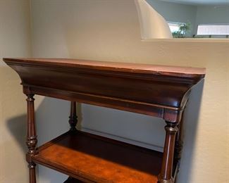 Thomasville Ernest Hemingway Shelf Unit 4-Tier Bookshelf with drawer #2 72.25 x 25.75 x 14in HxWxD