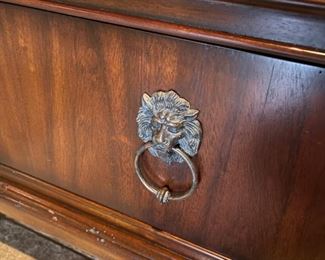 Thomasville Ernest Hemingway Shelf Unit 4-Tier Bookshelf with drawer #2 72.25 x 25.75 x 14in HxWxD