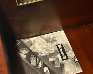 Thomasville Ernest Hemingway Shelf Unit 4-Tier Bookshelf with drawer #2 72.25 x 25.75 x 14in HxWxD