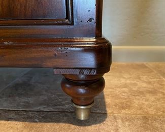 Thomasville Ernest Hemingway Shelf Unit 4-Tier Bookshelf with drawer #2 72.25 x 25.75 x 14in HxWxD