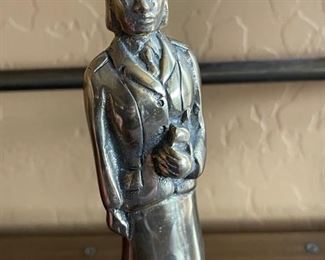 New Scotland Yard Brass Figure Trophy 7.5 x 4.5