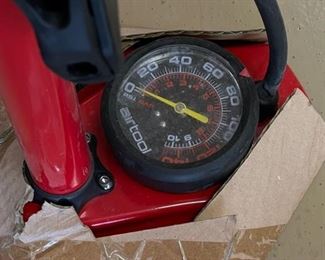 New Specialized Air Tool Mtb Floor Pump Red One Size 25.25in H