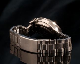 1969 Vintage SEIKO 5 Sport 6119 6020 Automatic Day/Date Watch Blue Face Case: 38x40mm