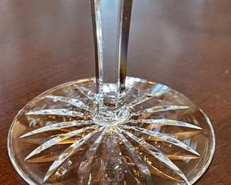 12pc Waterford Crystal Lismore Water Goblet Glasses 8oz 6.875 in H x 3.375in Diameter