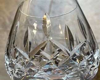 4pc Waterford Crystal Lismore Large Brandy Glasses 12oz Snifter 5.25in H x 2.625 in Diameter opening