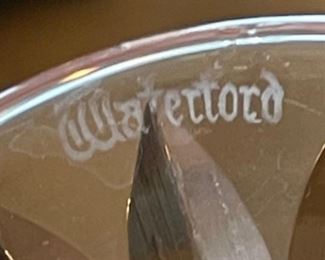 12pc Waterford Crystal Lismore Wine Hock Glasses 7.5 in H x 2.75 in Diameter Opening