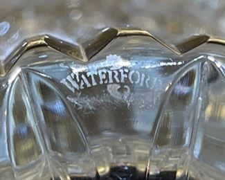 Waterford Crystal Flared Vase 10in x 7.25in diameter