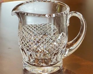 Waterford Crystal Colleen Jug Pitcher 6.25 x 7.5 x 5in HxWxD