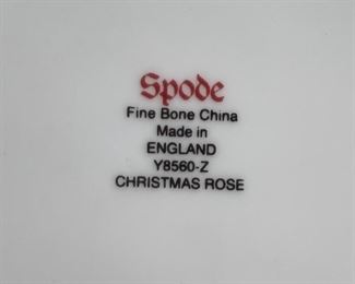 94pc Spode Christmas Rose China Set 94pc