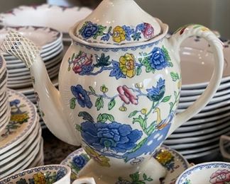 111pc Masons Plantation Colonial China Set Mason’s CARL FORSLUND Regency 111pc