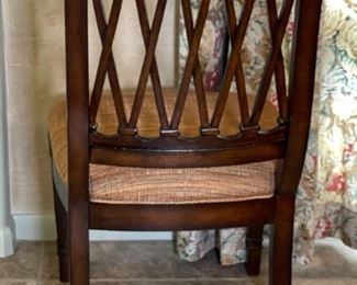 Drexel Heritage European Retreat Empire Oval Dining Table w/ 6 Chairs Table: 30x42x54-74in HxWxD