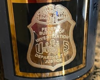 FBI Cup 4in H x 3.25in diameter