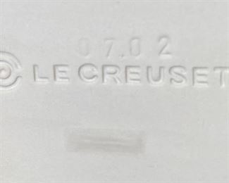 2pc Le Creuset Square Baking Dishes Blue LG: 2 x 11 x 9in HxWxD