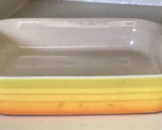 Le Creuset 10.0 Square Baking Dish Yellow 2 x 11 x 9in HxWxD