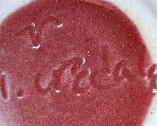 4pc Studio Art Pottery Bowls Earthenware Signed 3in H x 6in diameter