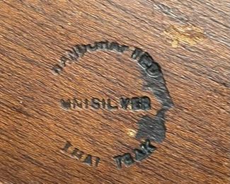 9pc Unisilver Thai Teak Wood Salad and Serving Bowl Set w Utensils Serving Bowl: 6in H x 10in diameter