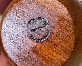 9pc Unisilver Thai Teak Wood Salad and Serving Bowl Set w Utensils Serving Bowl: 6in H x 10in diameter