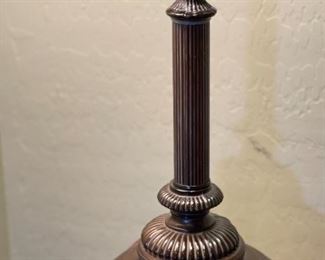 Bronze Finish Articulating Arm Desk Lamp 23 x 13 diameter