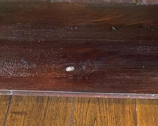 Rustic Hand-carved Console Cabinet 42.5 x 48 x 20.5 in HxWxD