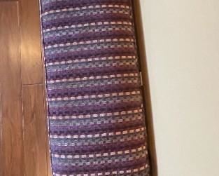 Mt Airy Padded Bench with Arms 34 x 54 x 18 in HxWxD