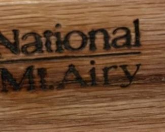 National Mt Airy Furniture 5 Drawer Dresser 54.5 x 42 x 19 in HxWxD