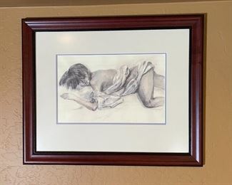 Carolyn Peterson Heather Framed Print Art Frame: 19 x 23in