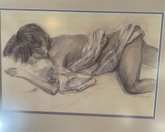 Carolyn Peterson Heather Framed Print Art Frame: 19 x 23in