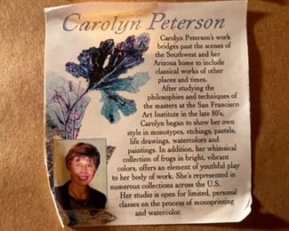 Carolyn Peterson Heather Framed Print Art Frame: 19 x 23in