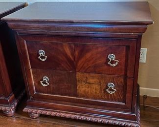 2pc Mt Airy Nightstands PAIR 28 x 30 x 17 in HxWxD