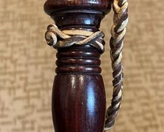 Antique Wood Police Baton Truncheon Billy Club Night Stick 24in Long
