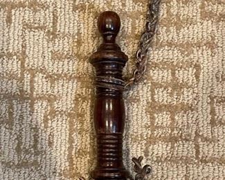 Antique Wood Police Baton Truncheon Billy Club Night Stick #2 24in Long